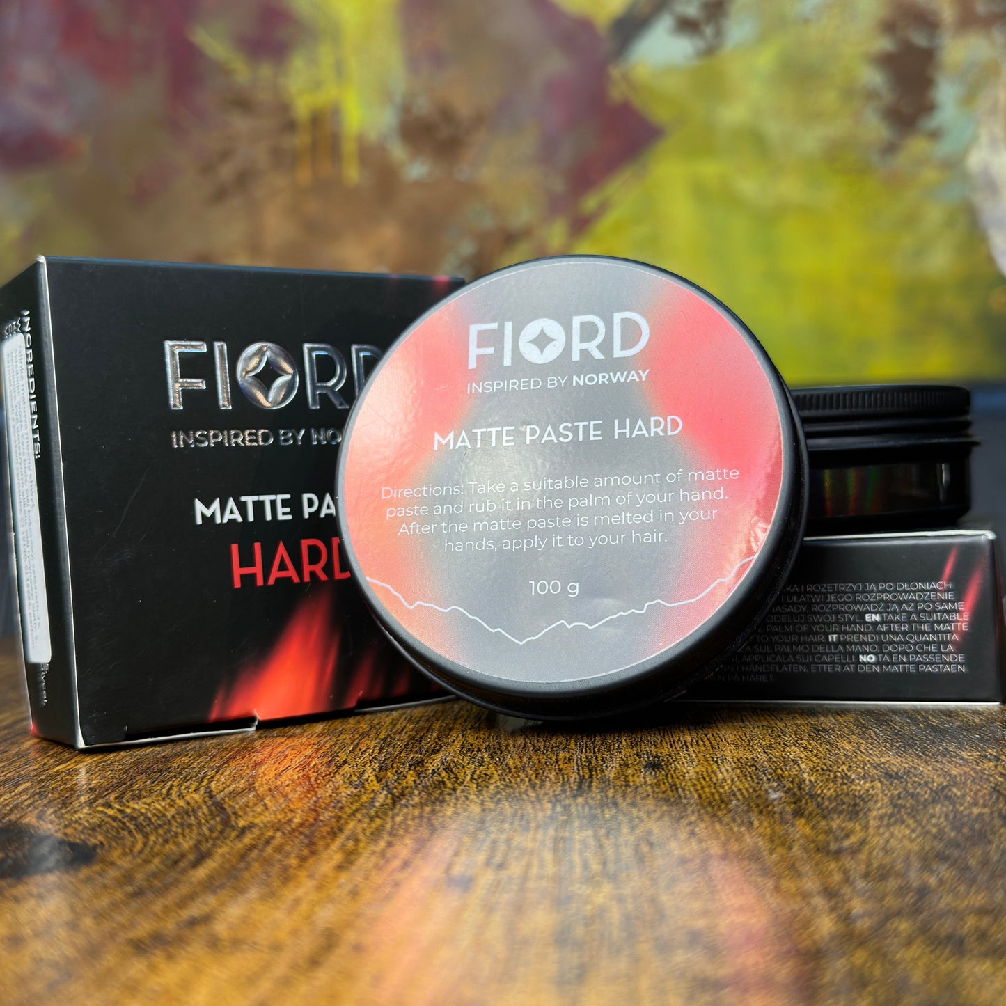 FIORD Matte Paste Hard: Unyielding Hold for the Boldest Styles