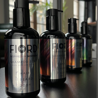 (Special OFFER) DermoClear Anti-Dandruff Shampoo FIORD: Concentrated, Sulfate-Free Shampoo with Organic Healing Power